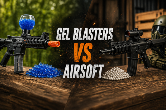 Gel Blasters vs Airsoft: Wat zijn de verschillen?