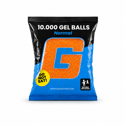 Gel Balls Orbeez Orange 10.000