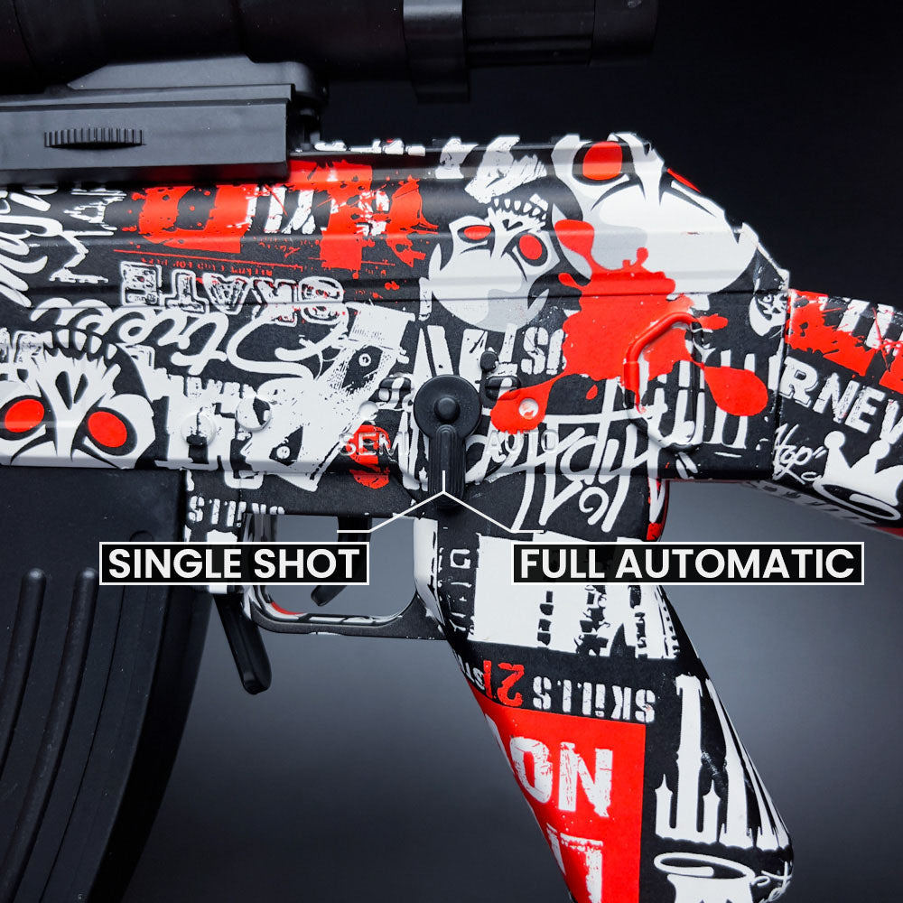 AK-47 Gel Blaster modes